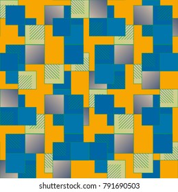 Abstract color seamless pattern for new background.