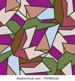Abstract color seamless pattern for new background.
