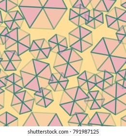 Abstract color seamless pattern for new background.
