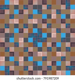 Abstract color seamless pattern for new background.