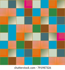 Abstract color seamless pattern for new background.