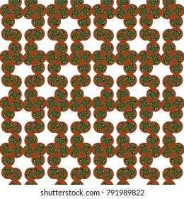 Abstract color seamless pattern for new background.