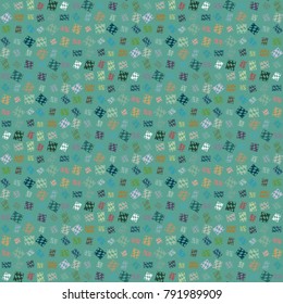 Abstract color seamless pattern for new background.