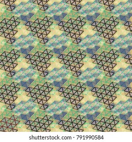 Abstract color seamless pattern for new background.