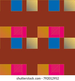 Abstract color seamless pattern for new background.