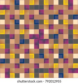 Abstract color seamless pattern for new background.