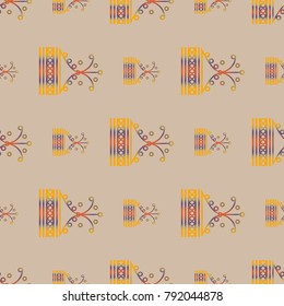 Abstract color seamless pattern for new background.