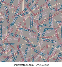 Abstract color seamless pattern for new background.