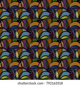 Abstract color seamless pattern for new background.