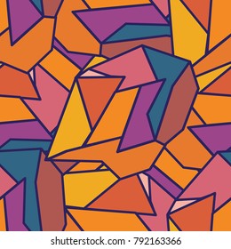 Abstract color seamless pattern for new background.