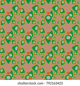 Abstract color seamless pattern for new background.