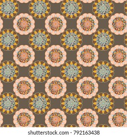 Abstract color seamless pattern for new background.