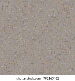 Abstract color seamless pattern for new background.