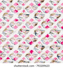 Abstract color seamless pattern for new background.