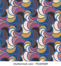 Abstract color seamless pattern for new background.