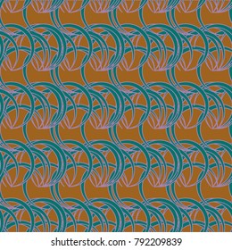 Abstract color seamless pattern for new background.