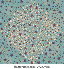 Abstract color seamless pattern for new background.