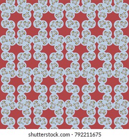 Abstract color seamless pattern for new background.