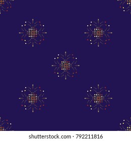 Abstract color seamless pattern for new background.