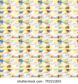 Abstract color seamless pattern for new background.