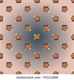 Abstract color seamless pattern for new background.