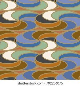 Abstract color seamless pattern for new background.