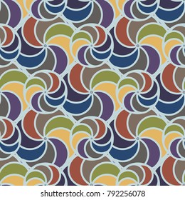 Abstract color seamless pattern for new background.