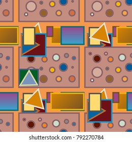 Abstract color seamless pattern for new background.