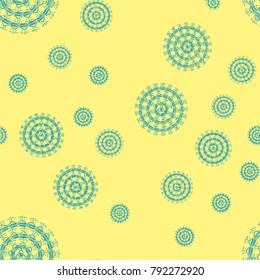 Abstract color seamless pattern for new background.
