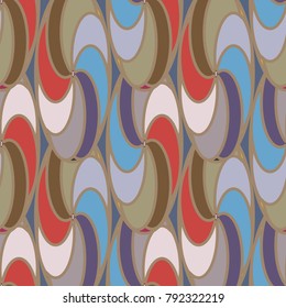 Abstract color seamless pattern for new background.