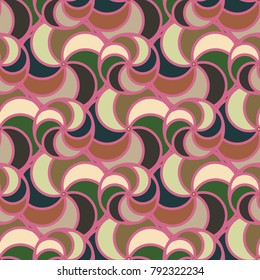 Abstract color seamless pattern for new background.