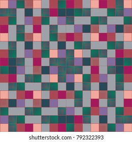 Abstract color seamless pattern for new background.