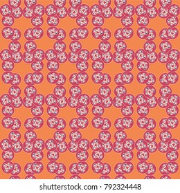 Abstract color seamless pattern for new background.