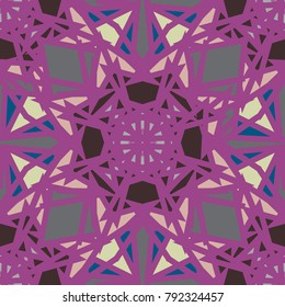 Abstract color seamless pattern for new background.