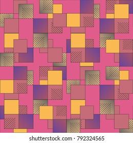 Abstract color seamless pattern for new background.