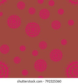 Abstract color seamless pattern for new background.