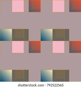 Abstract color seamless pattern for new background.