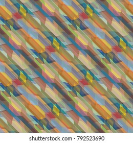 Abstract color seamless pattern for new background.