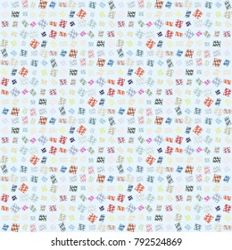 Abstract color seamless pattern for new background.