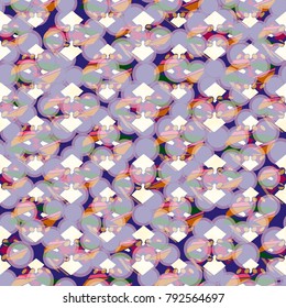 Abstract color seamless pattern for new background.