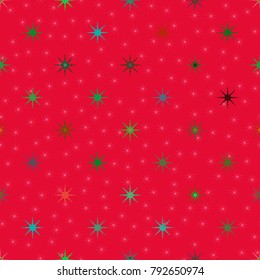 Abstract color seamless pattern for new background.