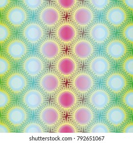Abstract color seamless pattern for new background.