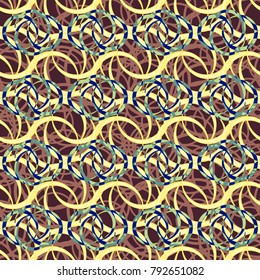 Abstract color seamless pattern for new background.