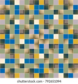 Abstract color seamless pattern for new background.