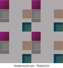 Abstract color seamless pattern for new background.