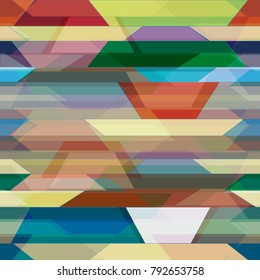 Abstract color seamless pattern for new background.
