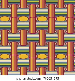 Abstract color seamless pattern for new background.
