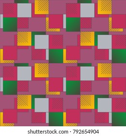 Abstract color seamless pattern for new background.