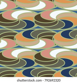 Abstract color seamless pattern for new background.