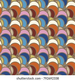 Abstract color seamless pattern for new background.